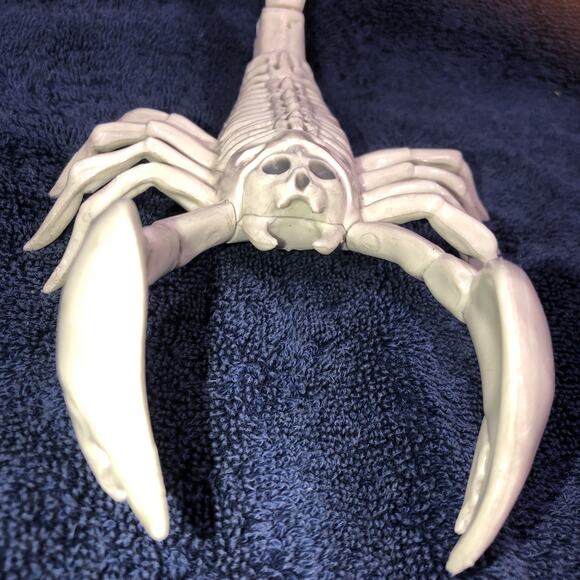 Halloween Skeleton Scorpion Scary Bones 7x6 - Picture 5 of 10